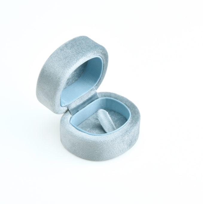 Assorted Square Velvet Rounded Ring Box Collection