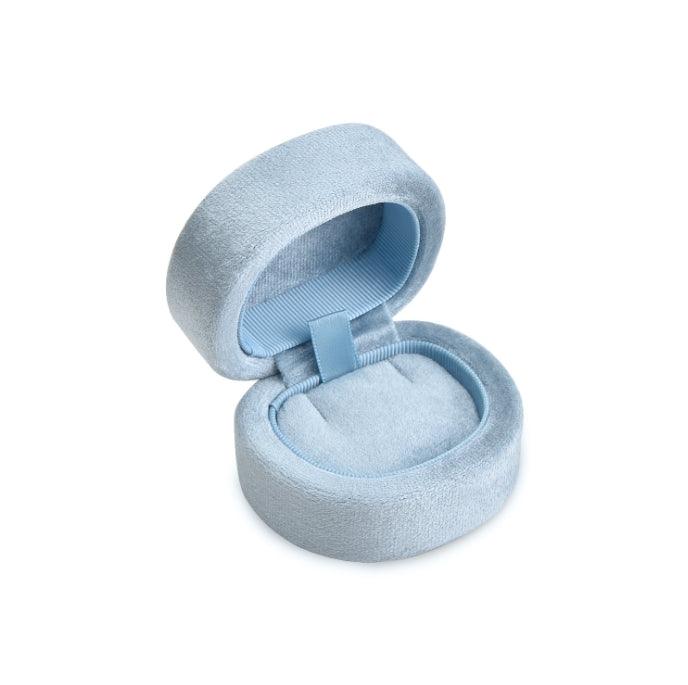 Assorted Square Velvet Rounded Ring Box Collection