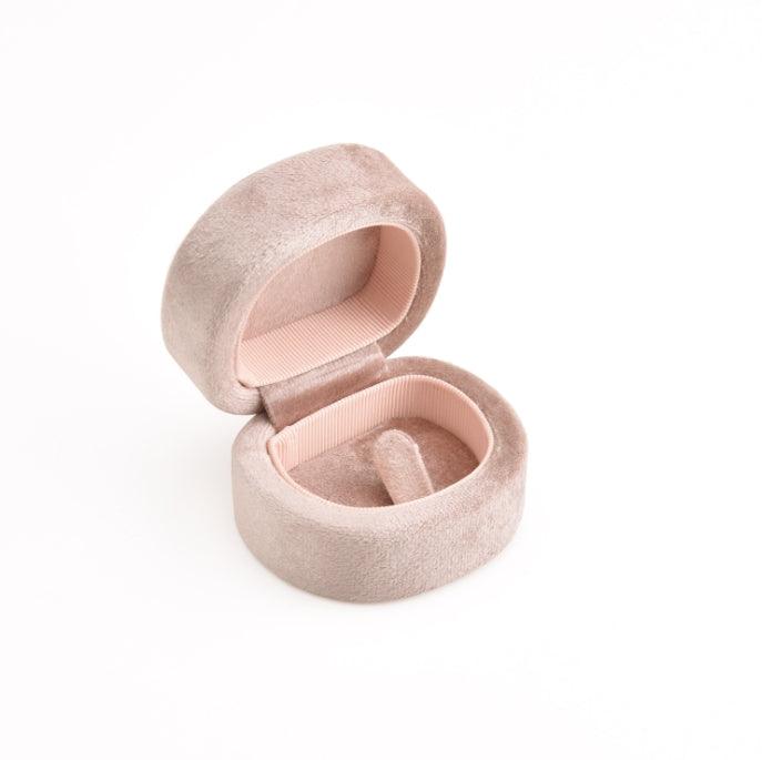 Assorted Square Velvet Rounded Ring Box Collection