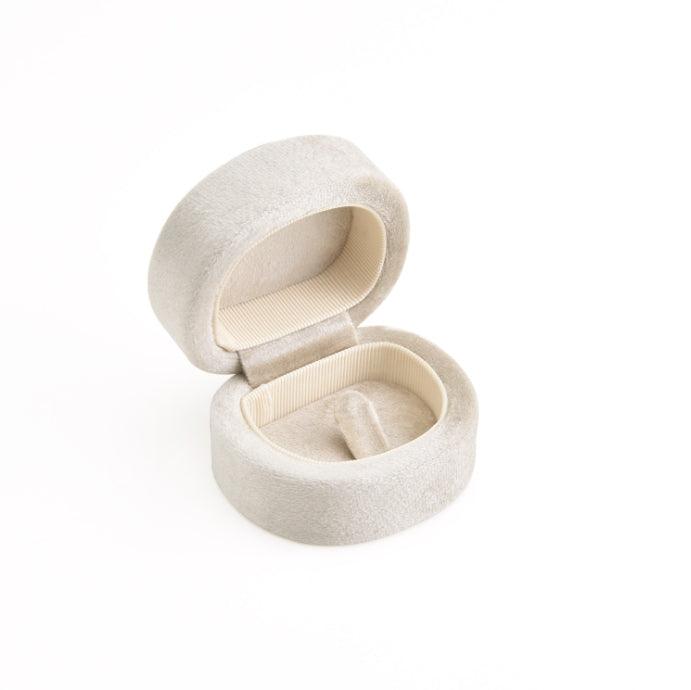 Assorted Square Velvet Rounded Ring Box Collection