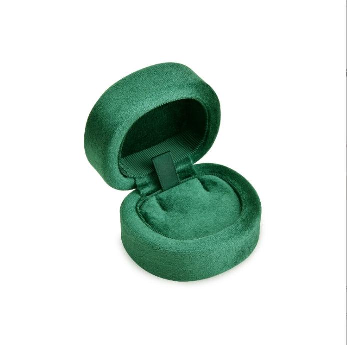 Assorted Square Velvet Rounded Ring Box Collection