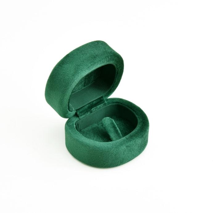 Assorted Square Velvet Rounded Ring Box Collection