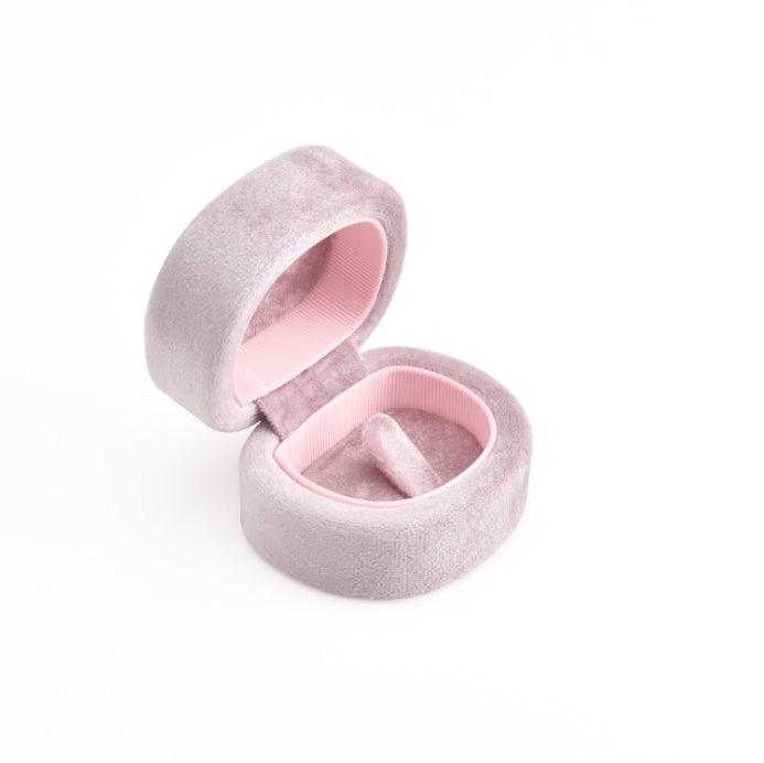 Assorted Square Velvet Rounded Ring Box Collection