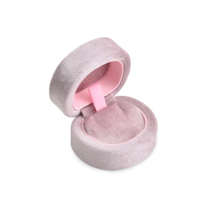 Assorted Square Velvet Rounded Ring Box Collection