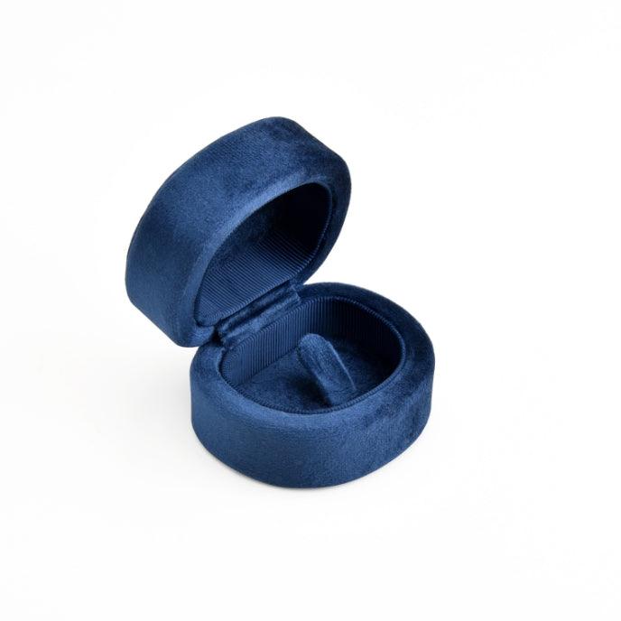 Assorted Square Velvet Rounded Ring Box Collection