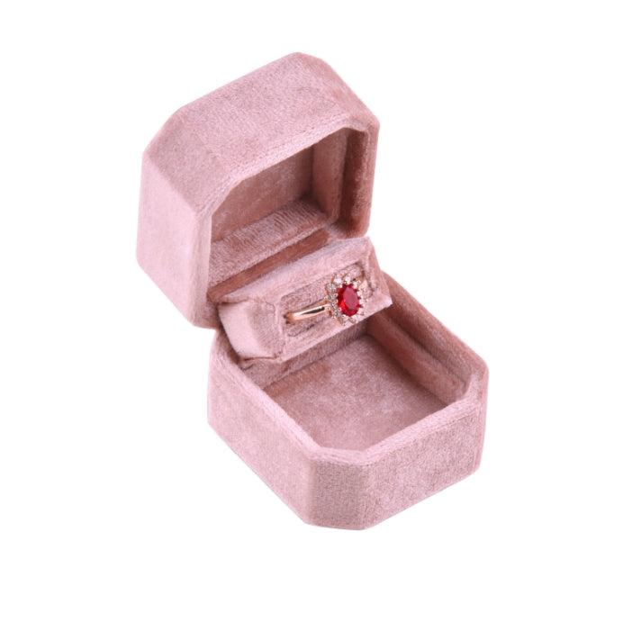Assorted Square Velvet Ring Box Collection
