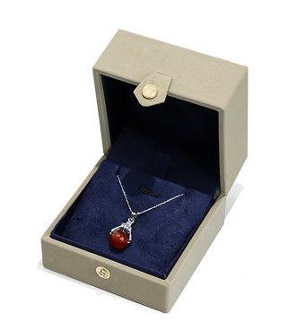 Snap button PU Jewelry Box Collection