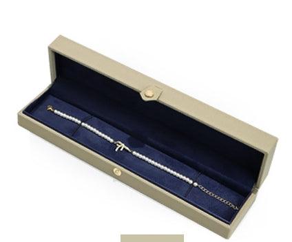 Snap button PU Jewelry Box Collection