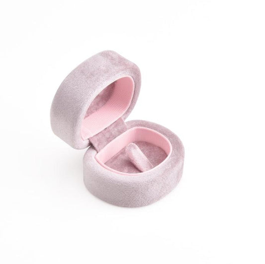 Assorted Square Velvet Rounded Ring Box Collection