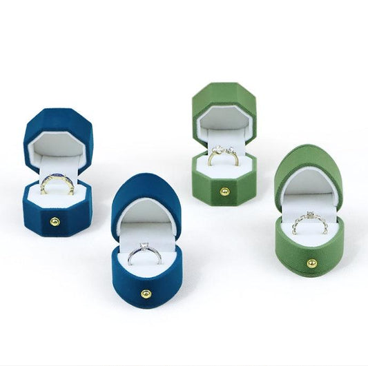 Creative Mini Velvet Ring Box Collection