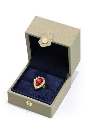 Snap button PU Jewelry Box Collection
