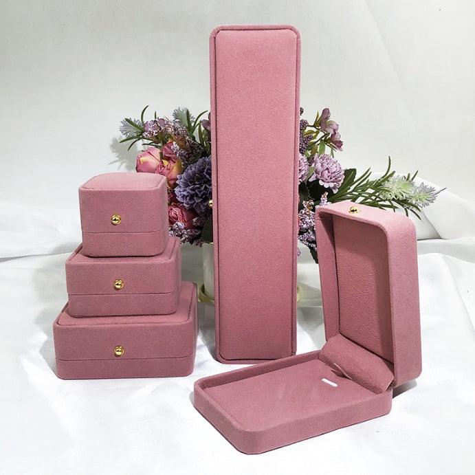 Frosted Pink Jewelry Box Series