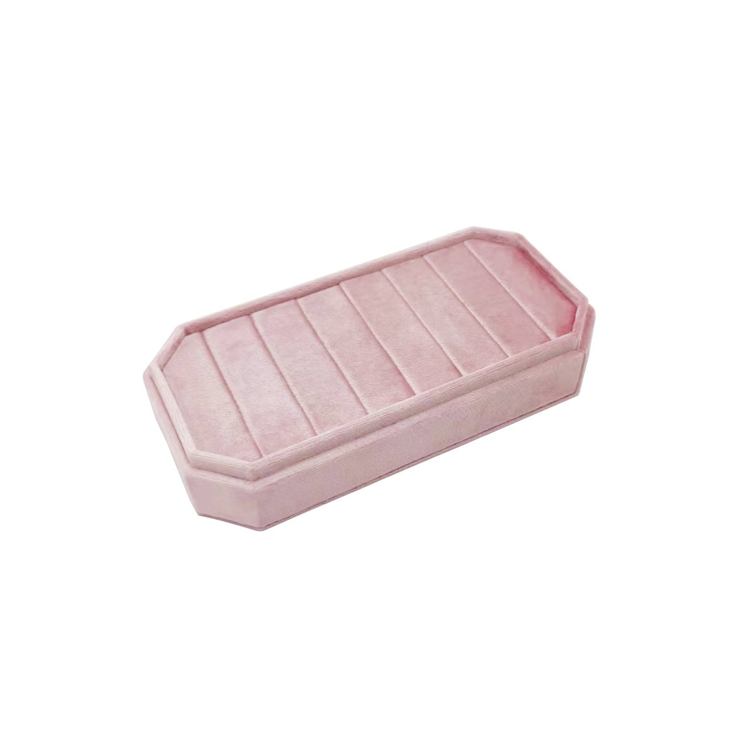 Velvet Ring Organizer Display Tray